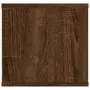 Mensola a Muro Rovere Marrone 102x30x29 cm Legno Multistrato