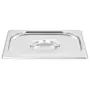 Coperchi per Teglie GN 1/2 2 pz in Acciaio Inox