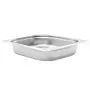 Contenitori Gastronorm 4 pz GN 1/2 65 mm in Acciaio Inox