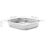 Contenitori Gastronorm 4 pz GN 1/2 65 mm in Acciaio Inox