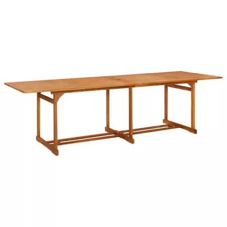 Tavolo da Pranzo per Esterni 280x90x75cm Legno Massello Acacia