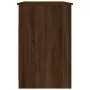 Scrivania Cassetti Rovere Marrone 102x50x76cm Legno Multistrato