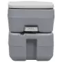 WC Portatile per Campeggio Grigio 20+10 L