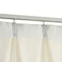 Tenda Oscurante con Ganci Crema in Velluto 290x245 cm