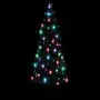 Albero di Natale Artificiale Supporto/LED 240 cm Fibra Ottica