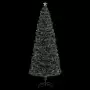 Albero di Natale Artificiale Supporto/LED 240 cm Fibra Ottica