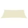 Parasole a Vela Oxford Rettangolare 5x7 m Crema