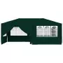 Gazebo Professionale con Pareti 4x6 m Verde 90 g/m²