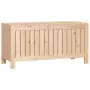 Contenitore da Giardino 108x42,5x54 cm Legno Massello di Pino