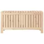 Contenitore da Giardino 108x42,5x54 cm Legno Massello di Pino