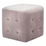 Pouf 2 pz Rosa 30x30x30 cm in Velluto