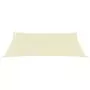 Parasole a Vela Oxford Rettangolare 3x6 m Crema