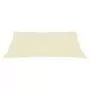 Parasole a Vela Oxford Rettangolare 2,5x5 m Crema