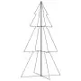 Albero di Natale a Cono 300 LED per Interni Esterni 120x220 cm