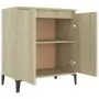 Credenza Rovere Sonoma 60x35x70 cm in Truciolato