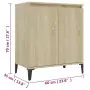 Credenza Rovere Sonoma 60x35x70 cm in Truciolato