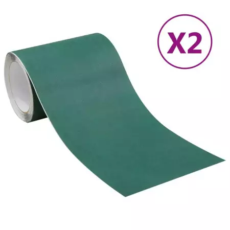 Nastri Adesivi per Erba Artificiale 2 pz 0,15x10 m Verde