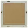 Specchio da Parete Stile Barocco 60x60 cm Argento