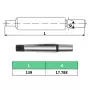 Mandrino per Trapano a Rilascio Rapido MT2-B18 Serraggio 16 mm