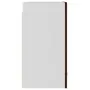 Mobile Pensile Rovere Marrone 39,5x31x60cm in Legno Multistrato