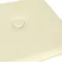 Pannelli Murali 12 pz Crema 30x15 cm in Similpelle 0,54 m²