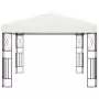 Gazebo 3x3 m Crema in Tessuto