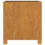 Fioriera con Gambe Grigia 42x40x43 cm Acciaio Corten