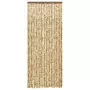 Zanzariera Beige e Marrone 56x185 cm Ciniglia