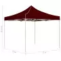 Gazebo Professionale Pieghevole Alluminio 2x2m Bordò