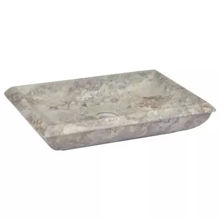 Lavandino Grigio 50x35x10 cm in Marmo