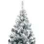 Albero Natale Artificiale con Neve Verde 400 cm in PVC