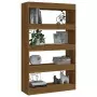 Libreria/Divisorio Rovere Marrone 80x30x135 cm in Truciolato