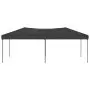 Tenda per Feste Pieghevole Antracite 3x6 m