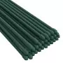 Supporti per Piante da Giardino 30 pz Verde 150 cm Acciaio