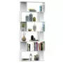 Libreria/Divisorio Bianco 80x24x192 cm in Truciolato