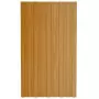 Pannelli da Tetto 12 pz Acciaio Zincato Legno Chiaro 80x45 cm