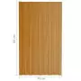 Pannelli da Tetto 12 pz Acciaio Zincato Legno Chiaro 80x45 cm