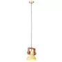 Lampada a Sospensione Industriale 25 W Ottone Rotonda 19 cm E27