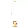 Lampada a Sospensione Industriale 25 W Ottone Rotonda 19 cm E27