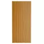 Pannelli da Tetto 12 pz Acciaio Zincato Legno Chiaro 100x45 cm