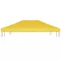 Copertura Superiore per Gazebo 270 g/m² 4x3 m Gialla