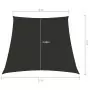 Parasole a Vela in Tela Oxford a Trapezio 3/5x4 m Antracite