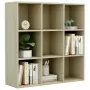 Libreria Effetto Rovere Sonoma 98x30x98 cm in Truciolato