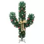 Cactus di Natale con Base e LED Verde 210 cm PVC