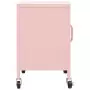 Armadietto Rosa 60x35x56 cm in Acciaio