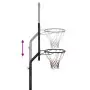 Supporto per Pallacanestro Trasparente 256-361 cm Policarbonato