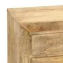 Credenza 120x30x75 cm Legno Massello di Mango