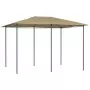 Gazebo 3x4x2,6 m Grigio Talpa 160 g/m²