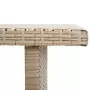 Tavolo da Giardino Beige 110x60x67 cm in Polyrattan