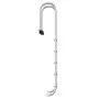 Scala per Piscina 54x38x211 cm Acciaio Inox 304